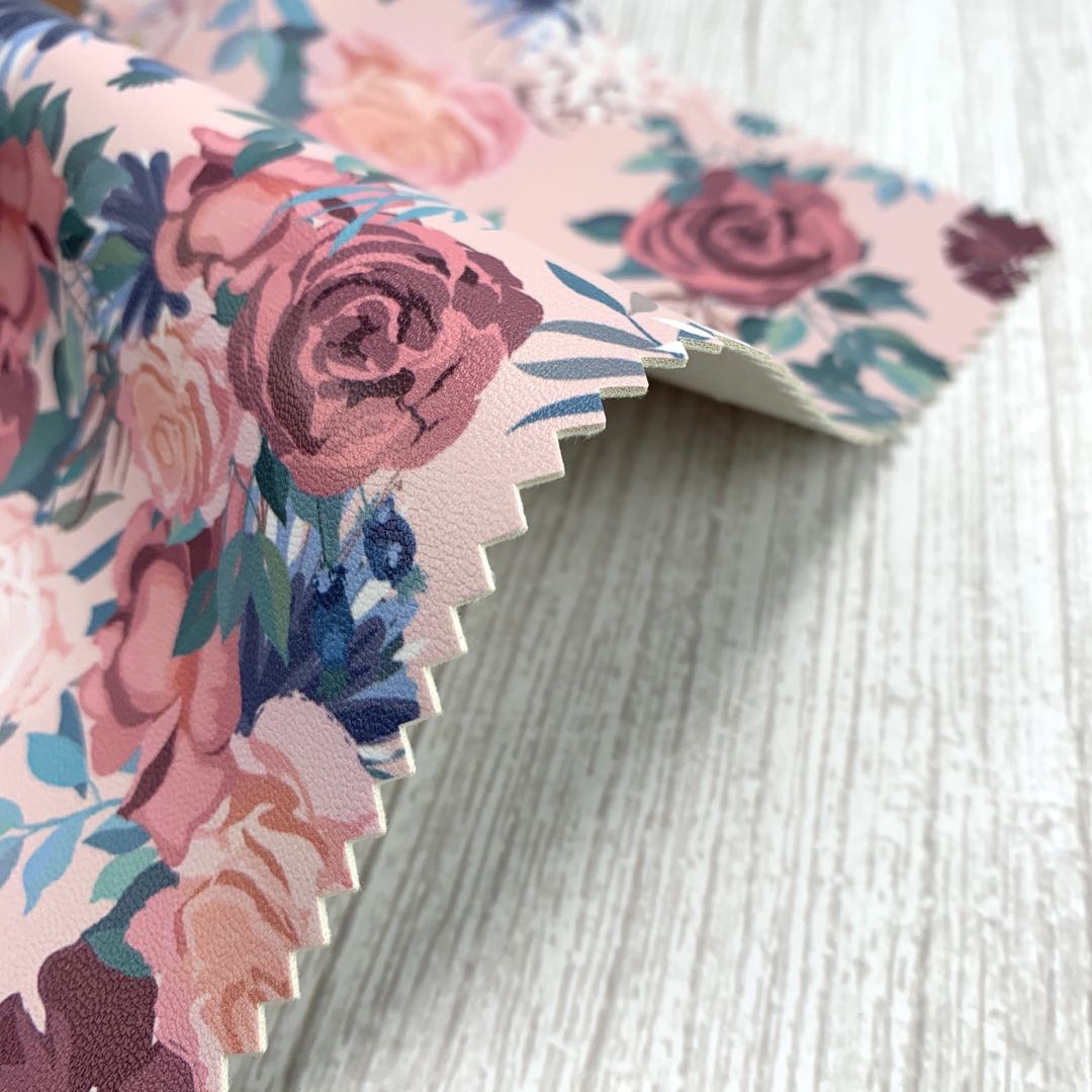 Custom Printed Microfiber Vinyl Fabric Wholesale