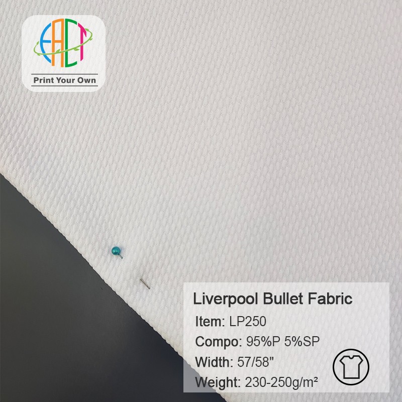 Custom Printed Liverpool Bullet Fabric Wholesale