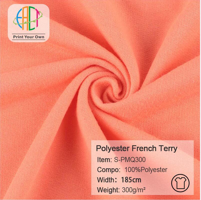 Polyester French Terry Knit Fabric Fabric Factory China